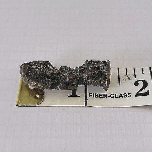 Vtg brass Lord Vishnu amulet - Picture 7 of 8